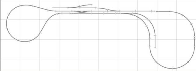 dog bone track plans n scale