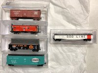 2022-12-25 N Scale Cars from Christmas - for upload.jpg