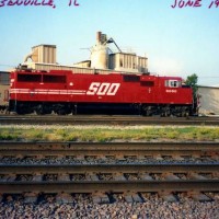 SOO Line SD60, Bensenville, IL, June, 1992