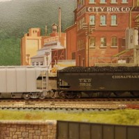 B&O Wagon Top Hopper out of the Paint Shop (F&C Kit)