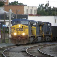 CSX coal train in Charlottesville VA