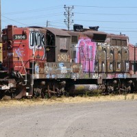 SP GP7 with Grafitti