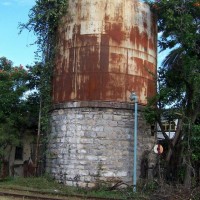 Water tank at Iguala, Guerrero.