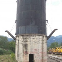 Water tank at Tamasopo, SLP.