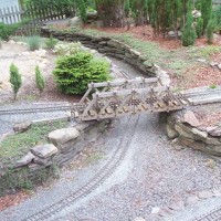 Garden Railroad at Strawberry Patch on Cape Cod