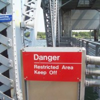 Bourne_MA_Rail_Road_Bridge_Danger_Sign