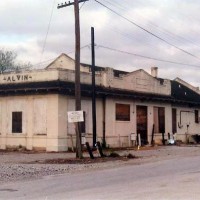 Alvin TX ex-ATSF depot