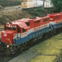 E&N Railway GP38