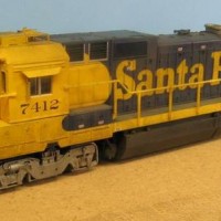 Santa Fe B40-8 #7412