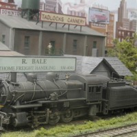 Bowser PRR 0-6-0 weathered