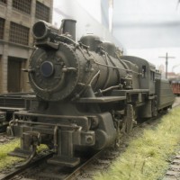 Bowser PRR 0-6-0 weathered