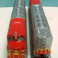 Athearn N FP45 Warbonnets