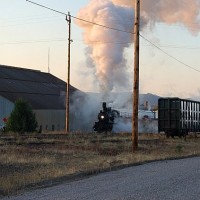 Steam in the morning