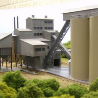 Coal washer plant under construction