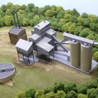 Coal washer plant under construction