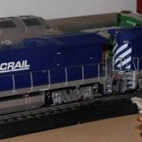 BC Rail Dash 8's