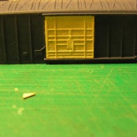 Lazerboard Rastered Plug Door