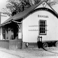 Bahama, NC station 1930