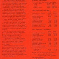 1986 Passenger Schedule