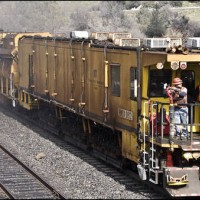 Grinding Rail at Woodford - Keene, California