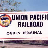 Union Pacific Signs in the Ogden Yards