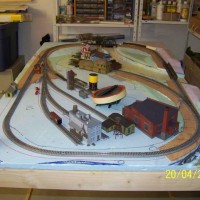 NYC&HRRR Western Branch, Rochester Division Layout in N Scale (3’ x 5’)