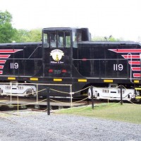 CCRR 119 at Savannah Roundhouse