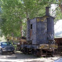 Old Steam Crane