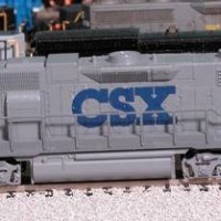 GP38-2 CSX Gray Ghost