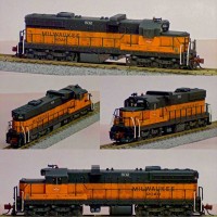 N scale SD10, MILW # 532
