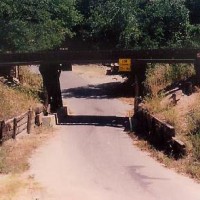 Burnet TX trestle overpass