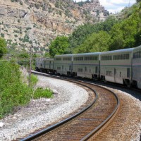 California Zephyr with UP 1989