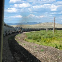 California Zephyr with UP 1989
