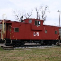 L&N 0496 at Cloverport, KY