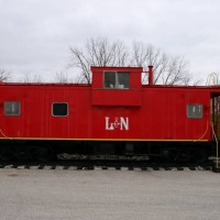 L&N Caboose at Hawesville, KY