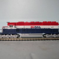 BC Rail # 747 SD40-2