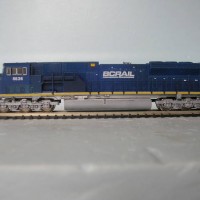 BC Rail # 5636 SD80Mac