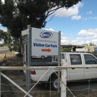 Light vehicle entrance to Wimmera Container Lines site