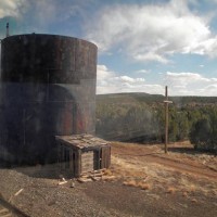 Old Santa Fe water tower.