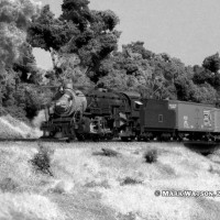 An old photograph of CB&Q 5508