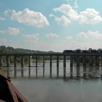 NS crossing the Dan River