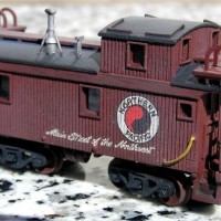 N Scale NP 1200 Series Caboose