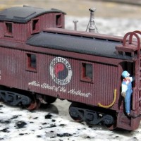 N Scale NP 1200 Series Caboose