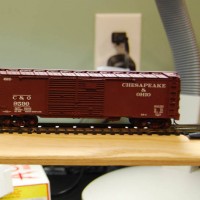 C&O Auto Boxcar with End Doors