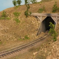 mud tunnel at Silver Valley RR
