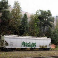 weathered freight cars - April 2011