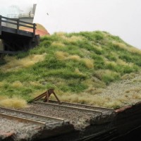 Adding grass and roadway to a scene