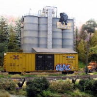 TTX boxcar and graffiti