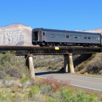 Amtrak at DeBeque