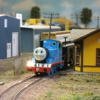 Thomas with sound and light